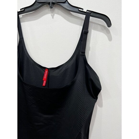 NWOT SPANX Size 3X Thinstincts® 2.0 Open-Bust Mid-Thigh Bodysuit Black - Picture 14 of 14